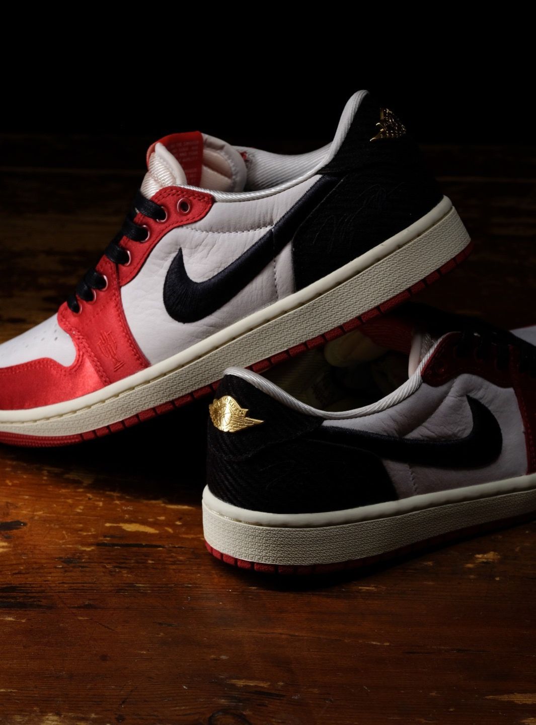 Air Jordan 1 Retro Low OG Trophy Room Away、JORDAN、Cacoeks