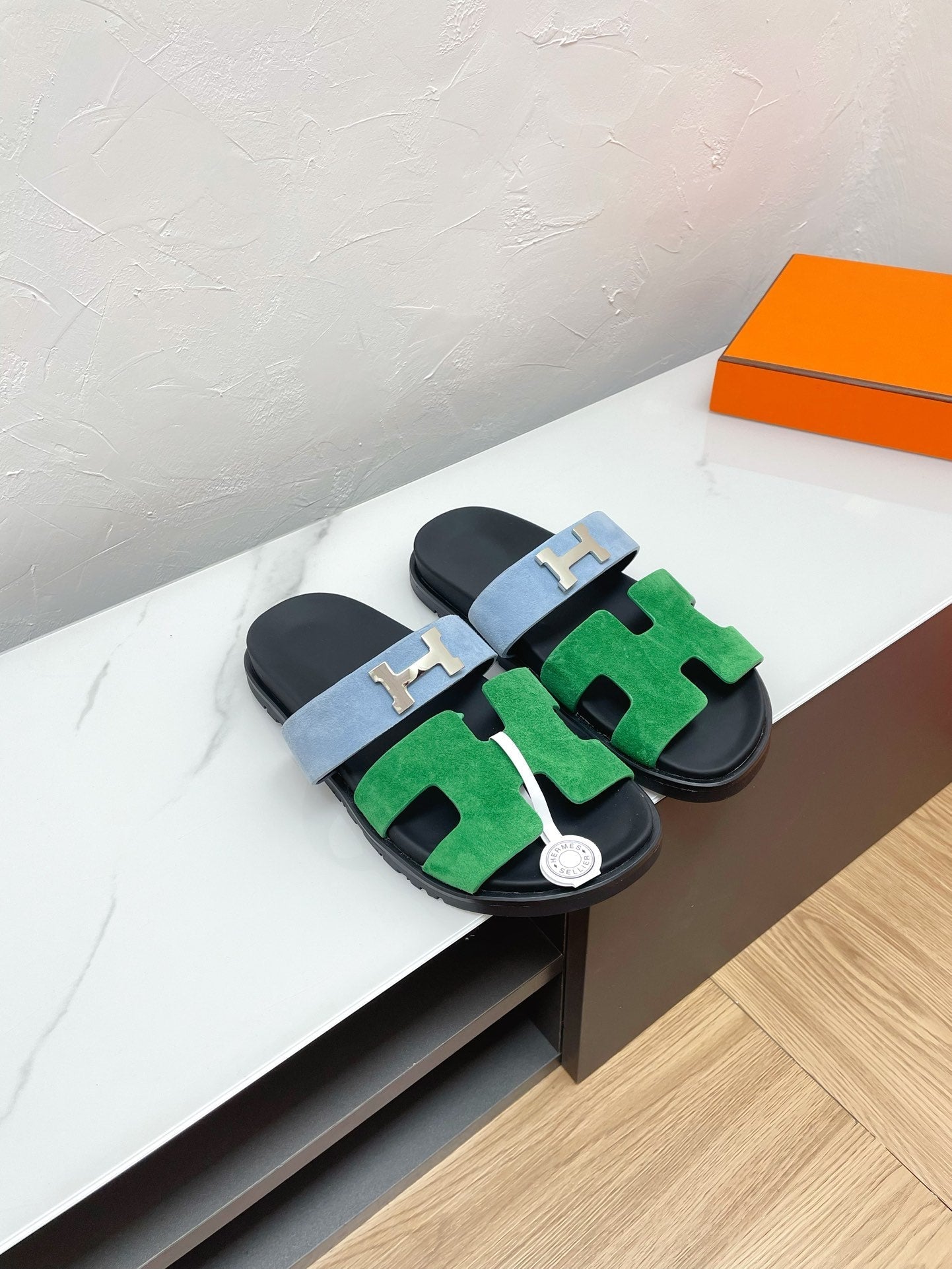 CHYPRE SANDAL OCEAN MIX SKY SUEDE WITH H BUCKLE、mysite、Cacoeks