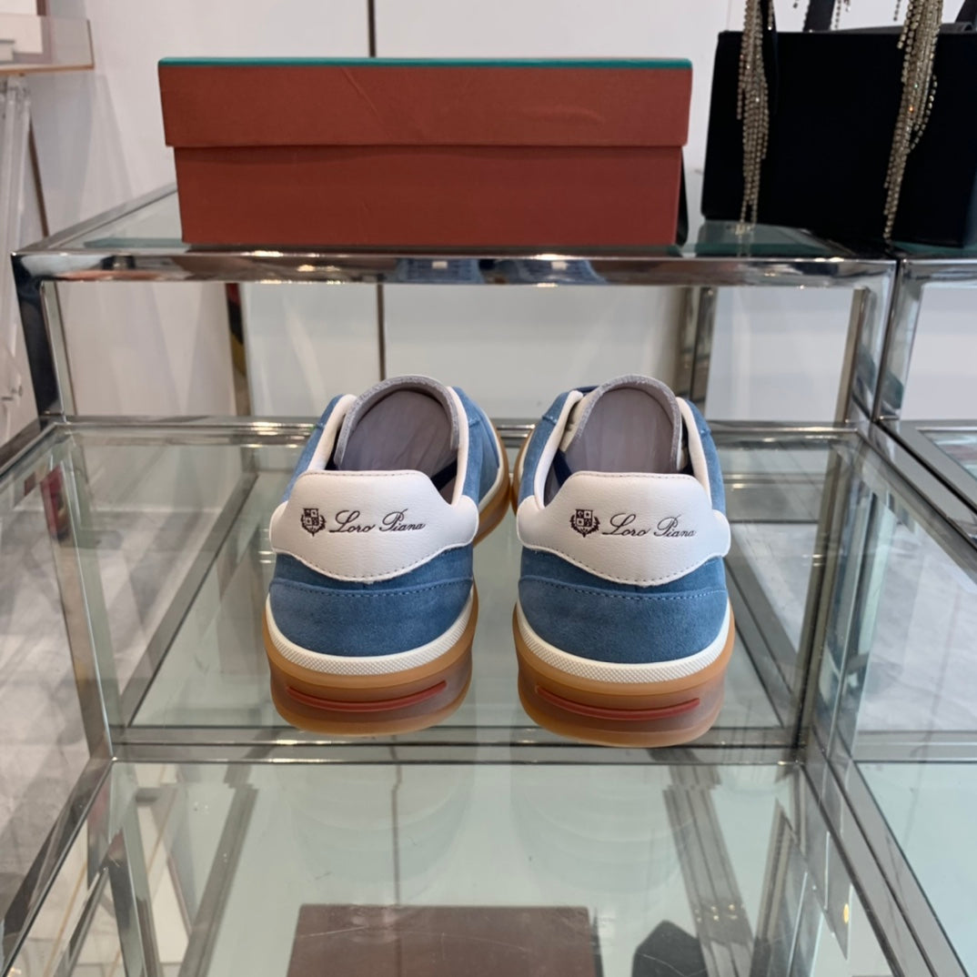 LP TENNIS WALK SNEAKERS AEGEAN SUEDE、mysite、Cacoeks