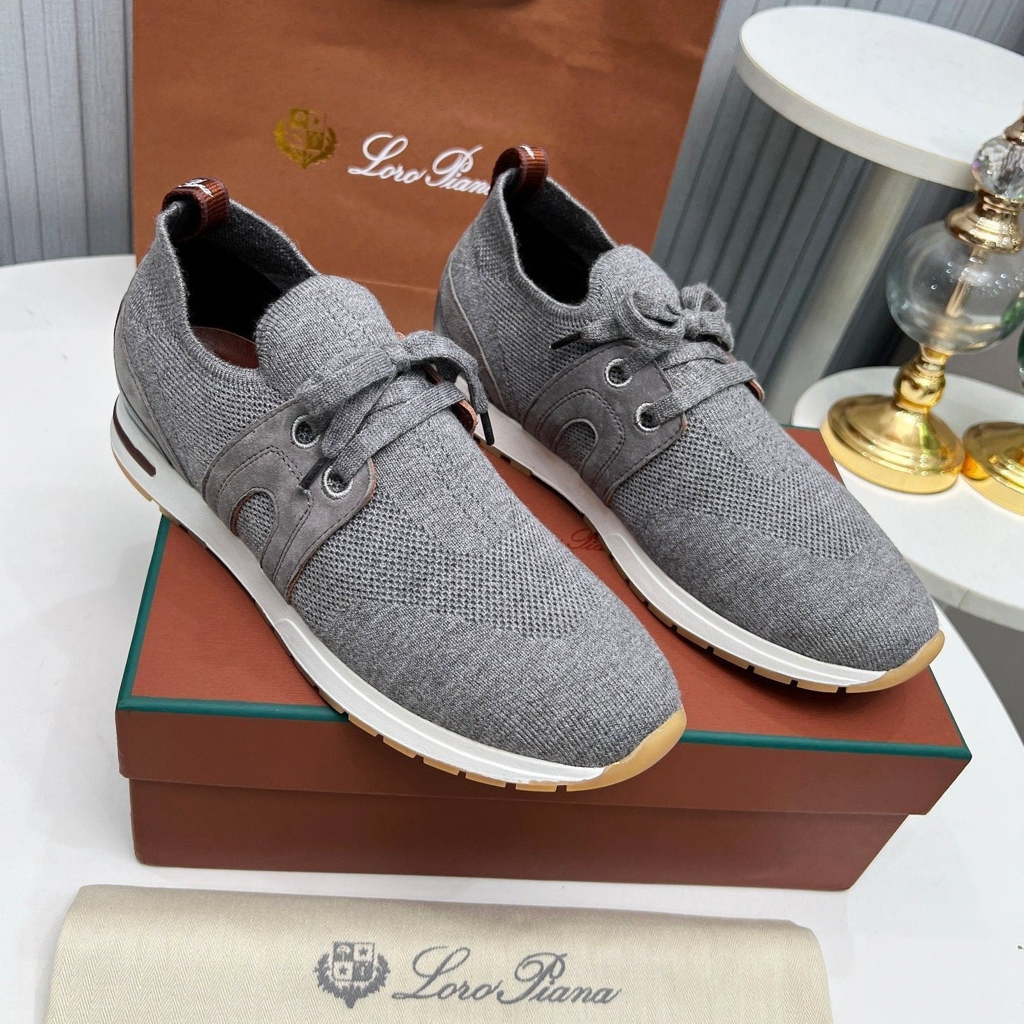 LP 360 FLEXY WALK SNEAKER GRAY FABRICS、mysite、Cacoeks