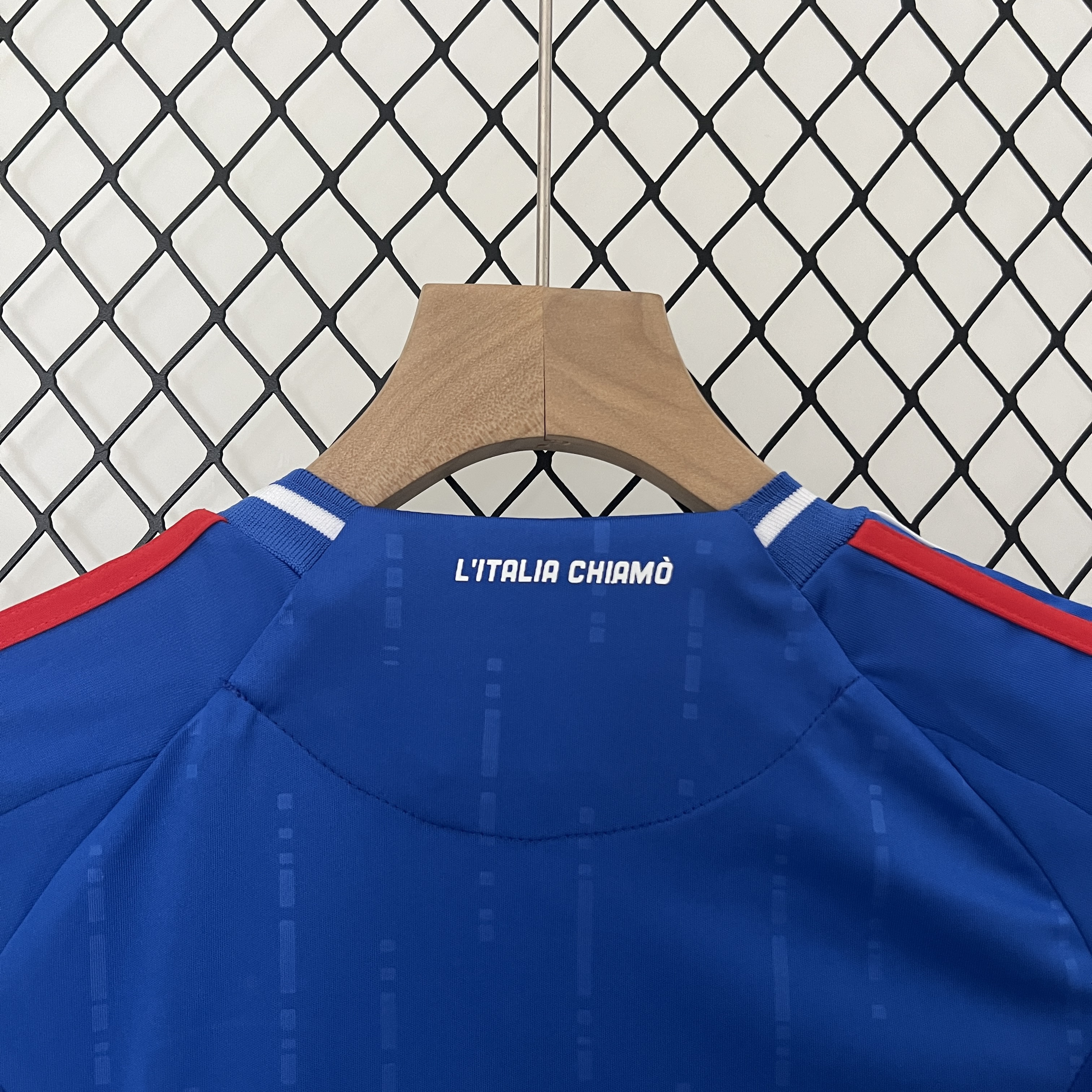 GlobeJersey-Italy 2024 Home Stadium Kids Kit