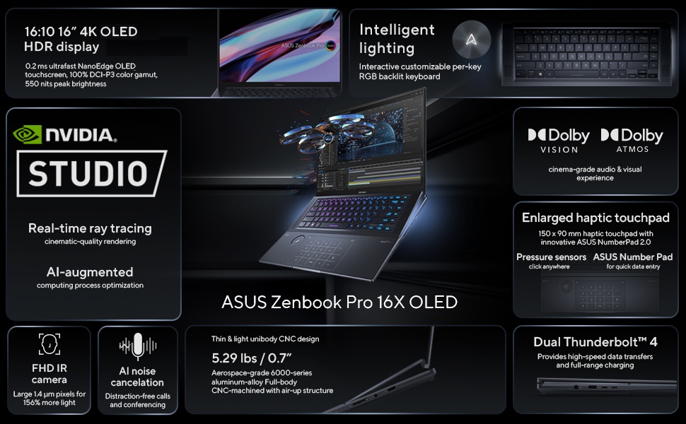 ASUS Zenbook Pro 16X OLED