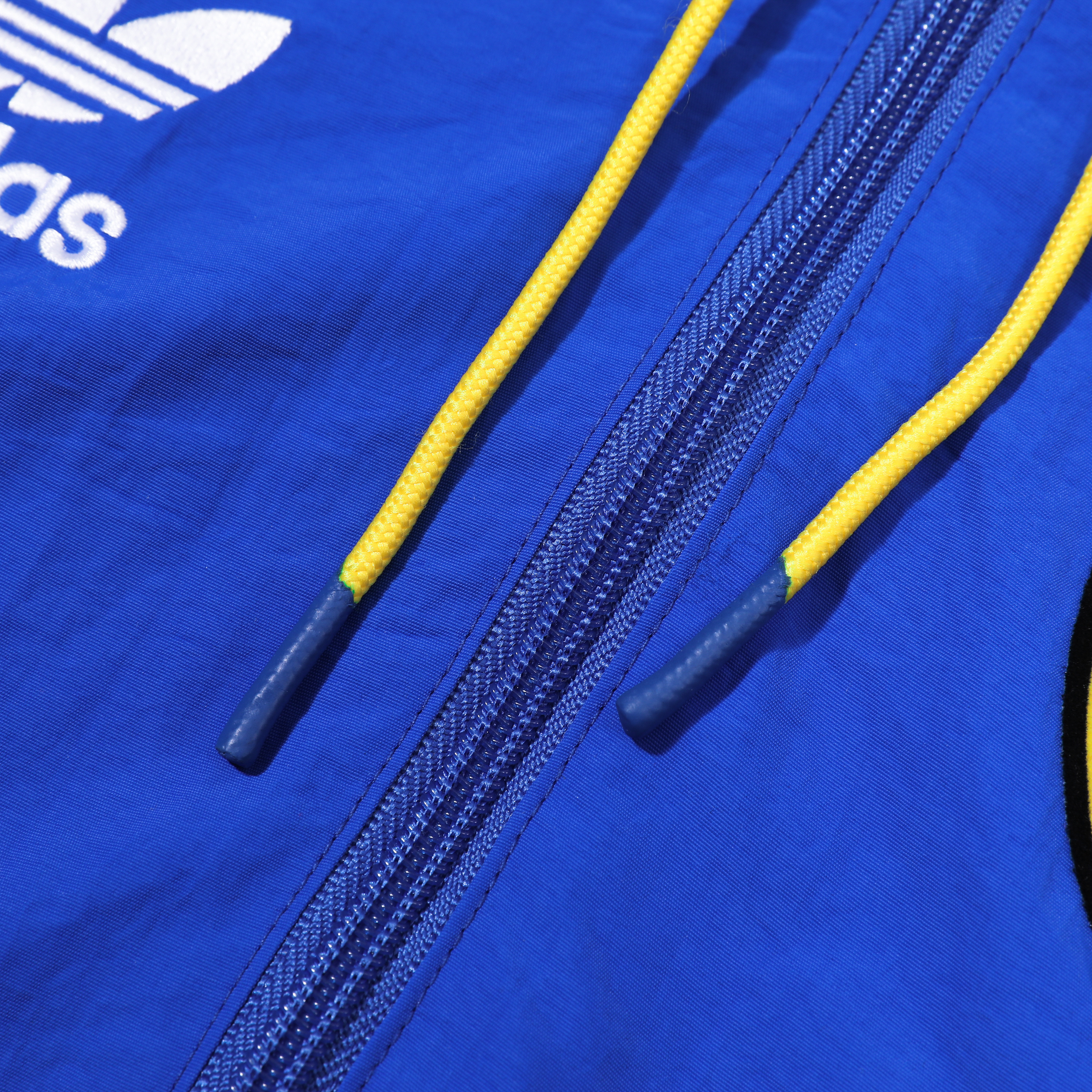 Higojerseys-Boca Juniors 24-25 Blue Throwback Windbreaker Suit - Jackets & Pants