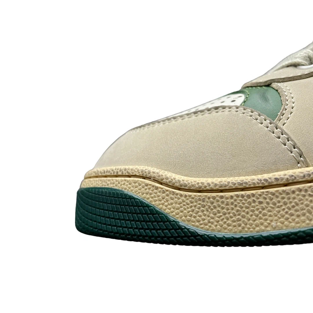 Gucci Screener Distressed Sneaker Green Beige、mysite、Cacoeks