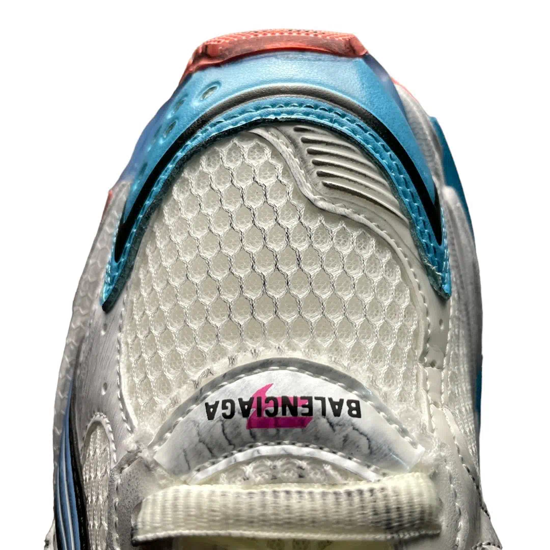 Balenciaga Runner Sneaker in White Blue Pink、mysite、Cacoeks