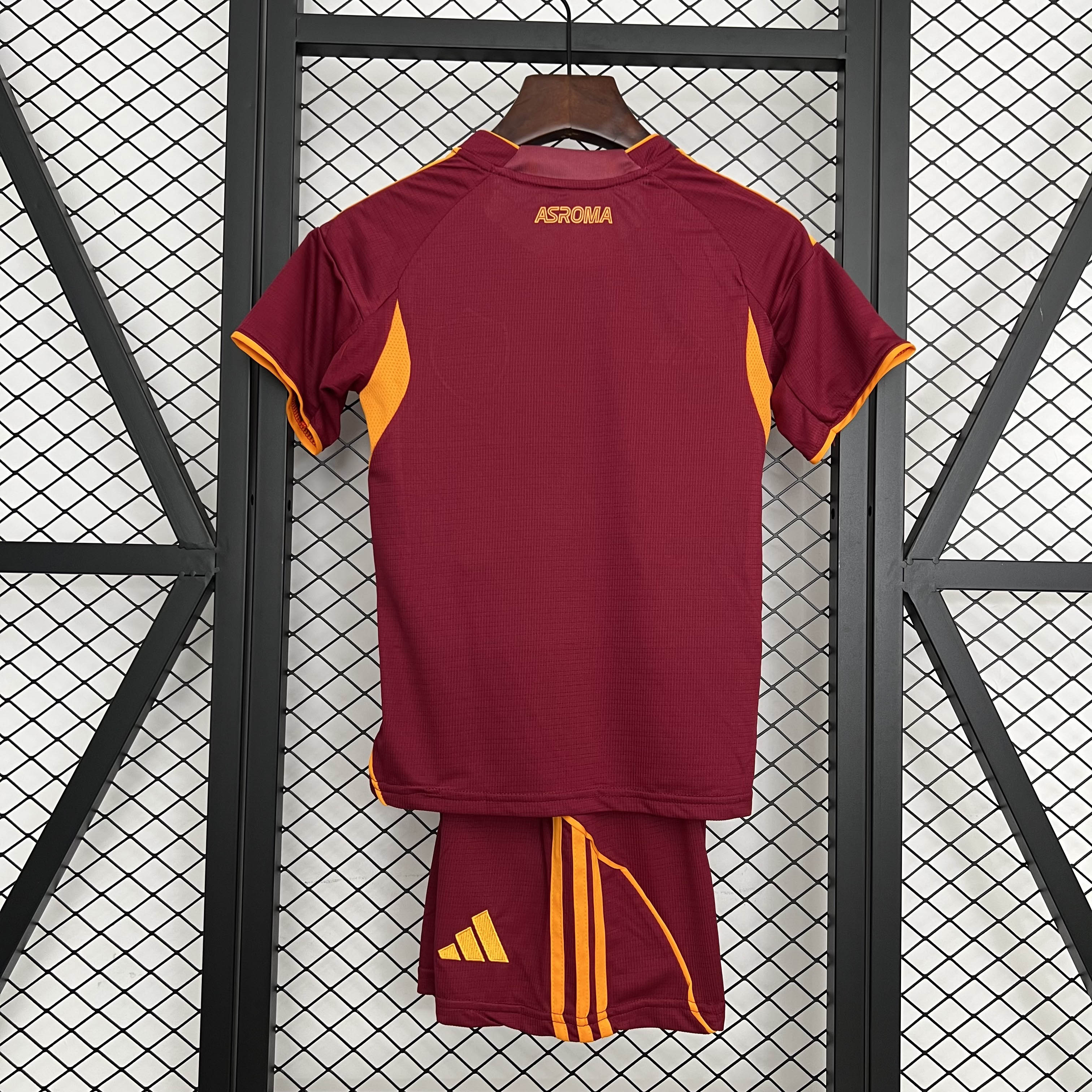 2025/2026 Roma Home Soccer Jersey 1:1 Thai Quality Kids Size:football jersey mysite: unitedjerseyfootball 邓江浪:football