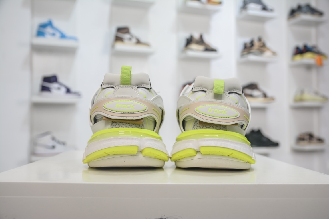 Balenciaga Track Worn Out In White Fluo Yellow (Women’s)、mysite、Cacoeks