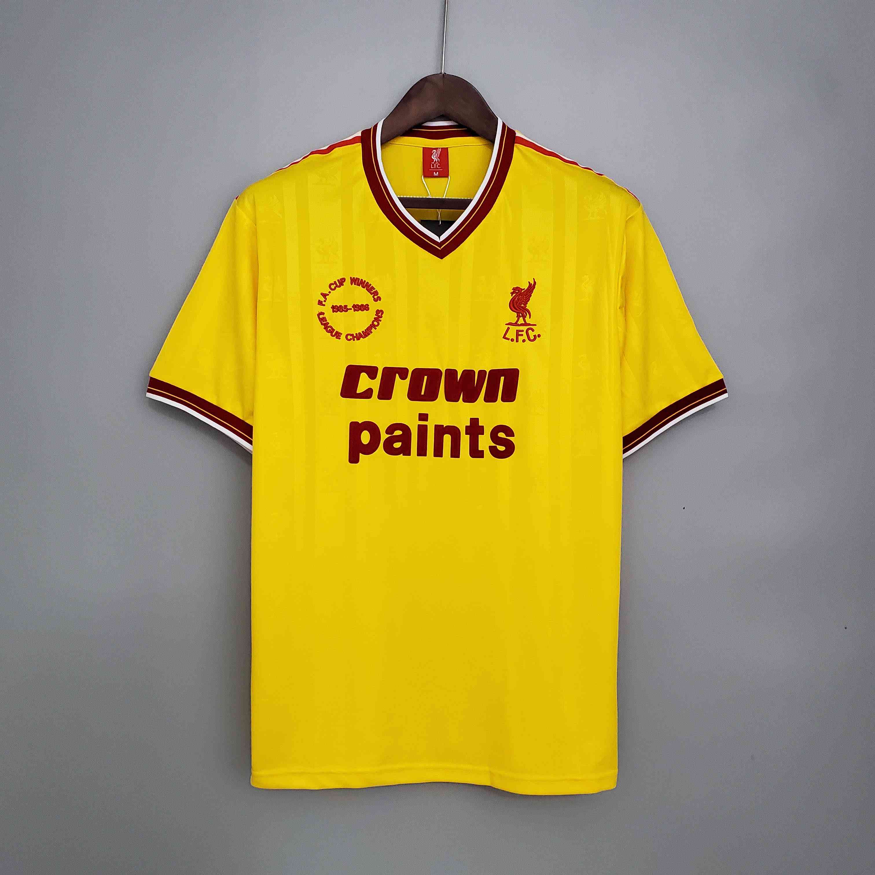 1985/1986 Retro Liverpool Away Football Shirt-mysite Custom Football Kit- Nextkits