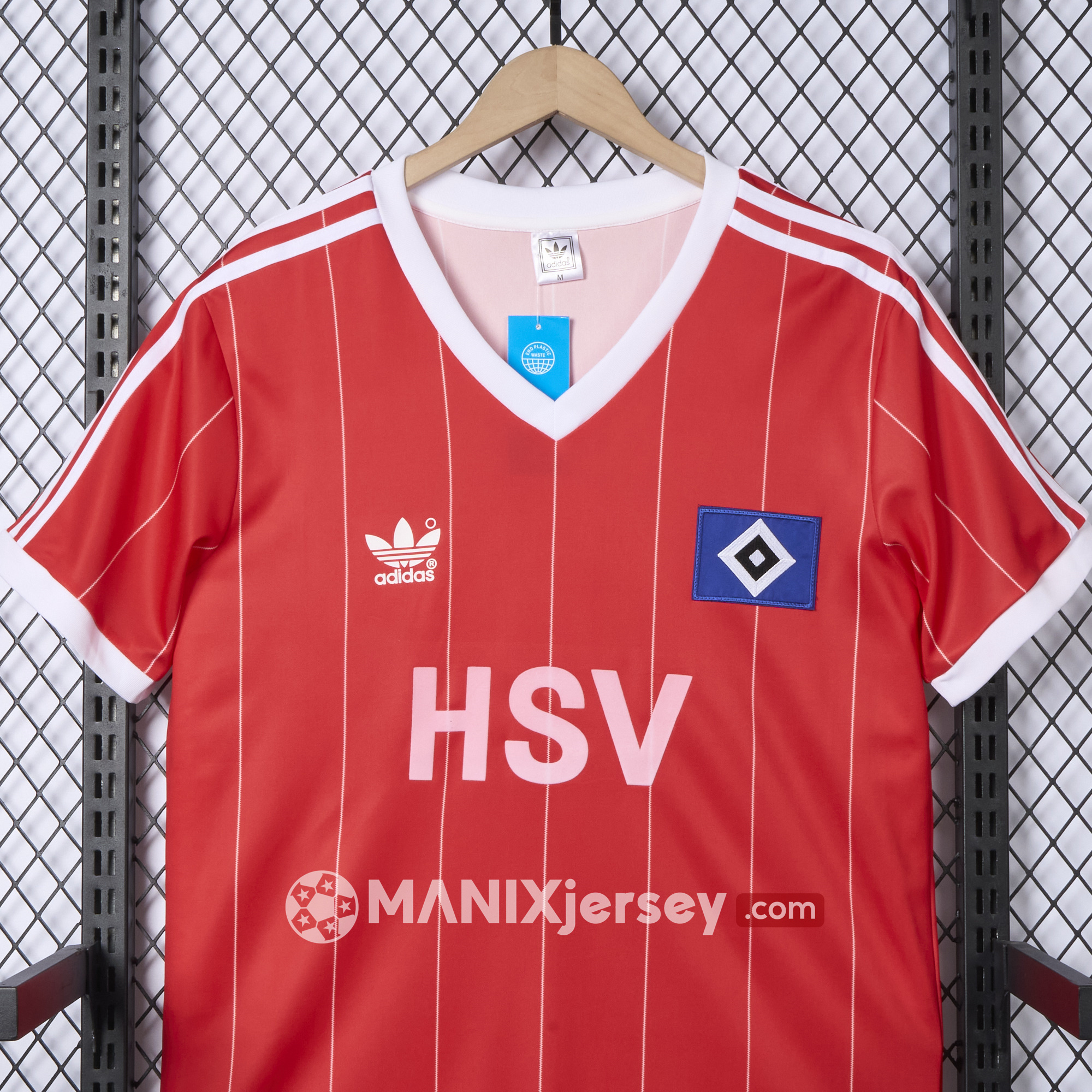 ManixJersey.com | Retro Hamburger SV 83-84 Away Stadium Jersey -Customize Name, Number and Patch | Worldwide Shipping