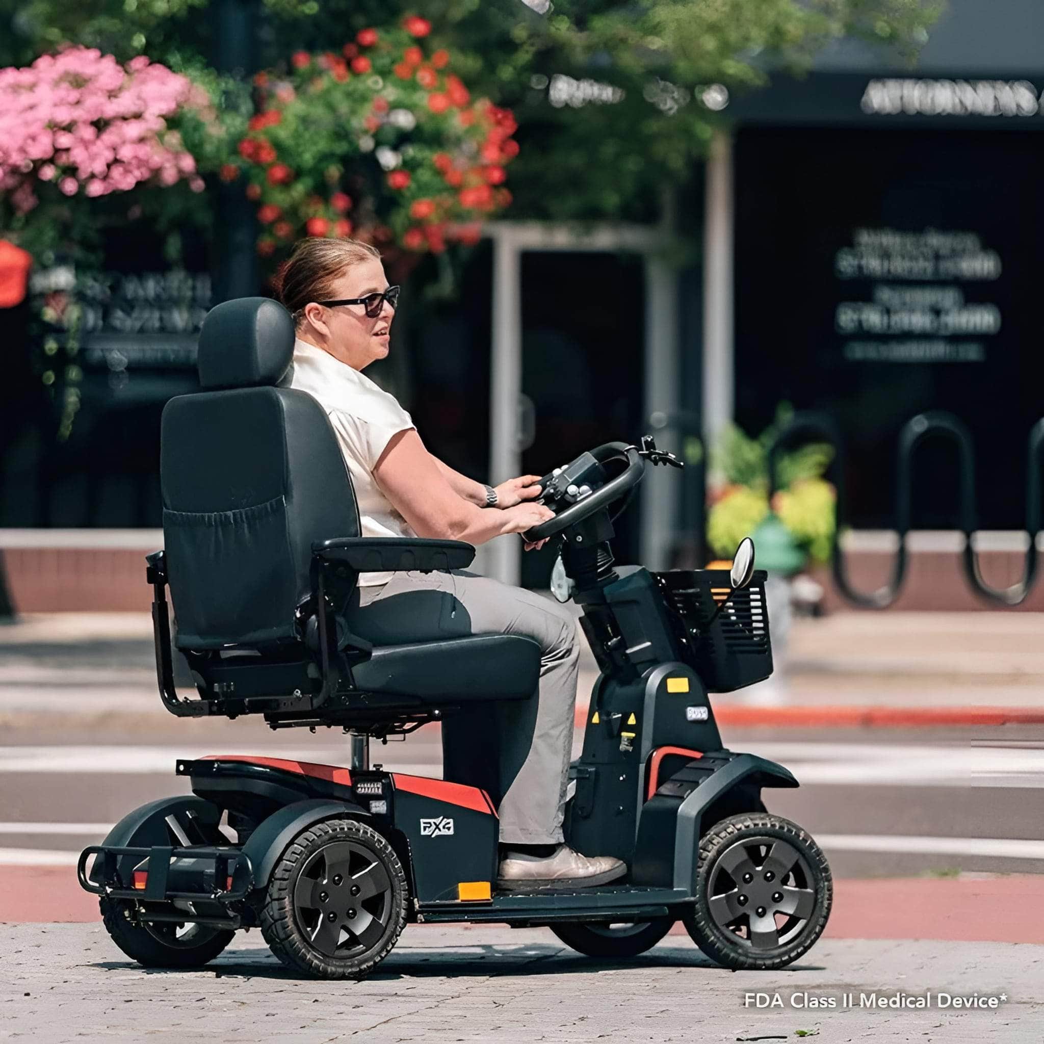 PX4 Mobility Scooter on the road