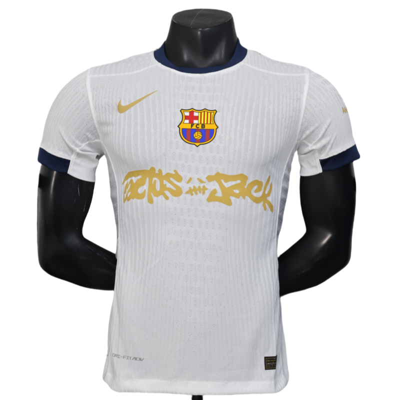 25-26 Barcelona Special Edition soccer jersey - Player Version: Ajax 24-25 Home Stadium Jersey - Fans Version mysite: Adidas luxuryfootballshirts.com: https://www.luxuryfootballshirts.com/