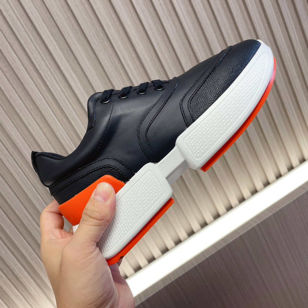 GIGA SNEAKER GLOSSY BLACK CALFSKIN、mysite、Cacoeks