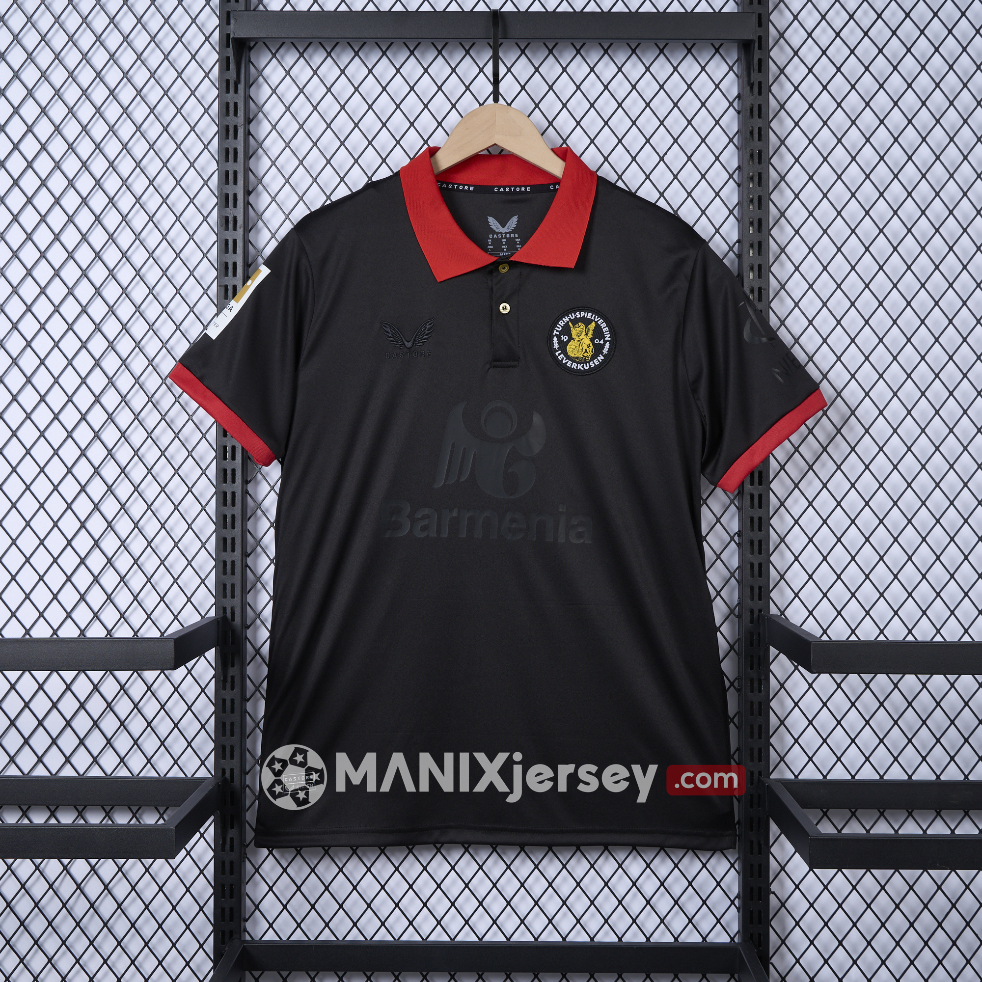 ManixJersey.com | Bayer 04 Leverkusen 24-25 120th Anniversary Jersey - Fans Version -Customize Name, Number and Patch | Worldwide Shipping