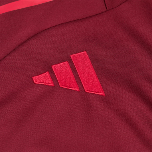 SIUjerseys-Bayern Munich 24-25 Long Sleeve Training Set - Deep Red