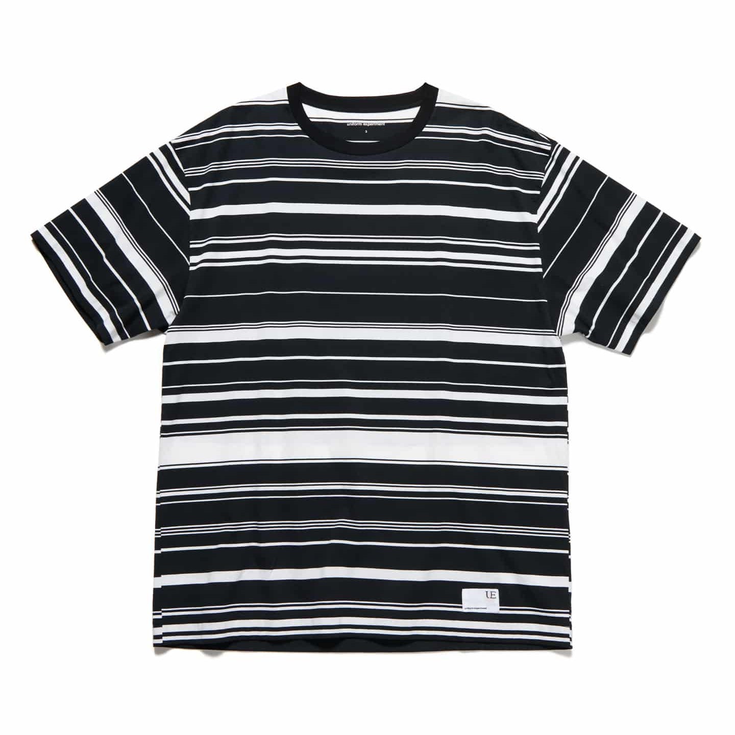 uniform experiment 25S/S BORDER LOOSE S/S TEE  UE-250034 