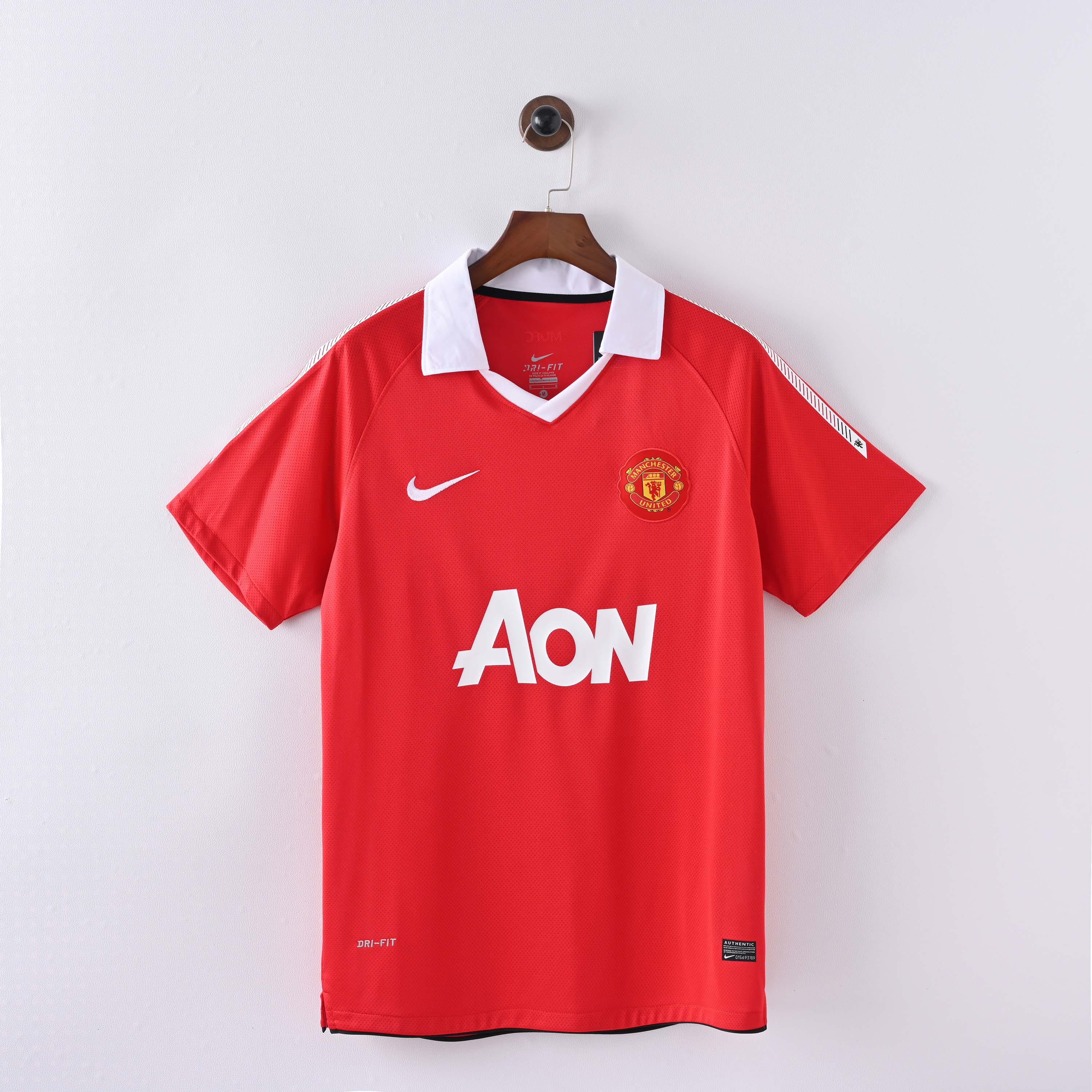 2010/2011 Retro Manchester United Home Football Shirt 1:1 Thai Quality:football jersey mysite: unitedjerseyfootball 邓江浪:football
