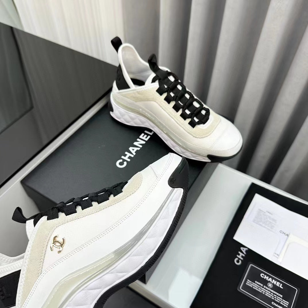 CC Bubble Quilted Trainer Sneaker White、mysite、Cacoeks