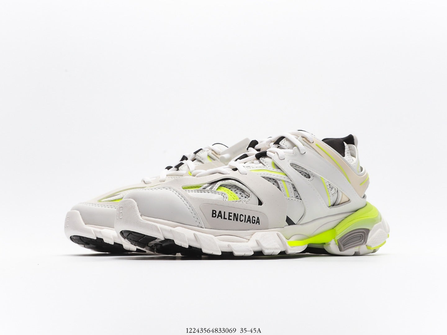 Balenciaga Track Trainer White Fluo Yellow、mysite、Cacoeks