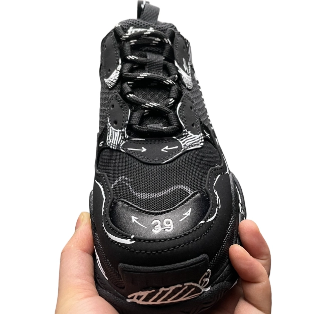 Balenciaga Triple S Sketch Sneaker in Black、mysite、Cacoeks