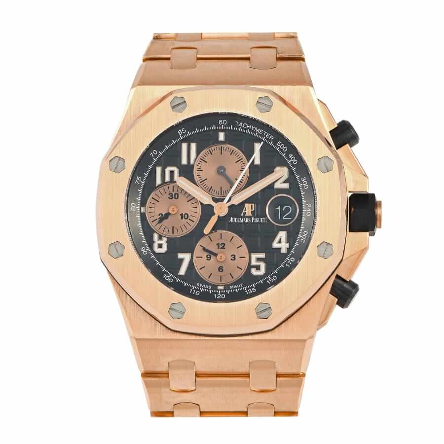 Audemars Piguet Rose Gold Méga Tapisserie Replica-fasswatch