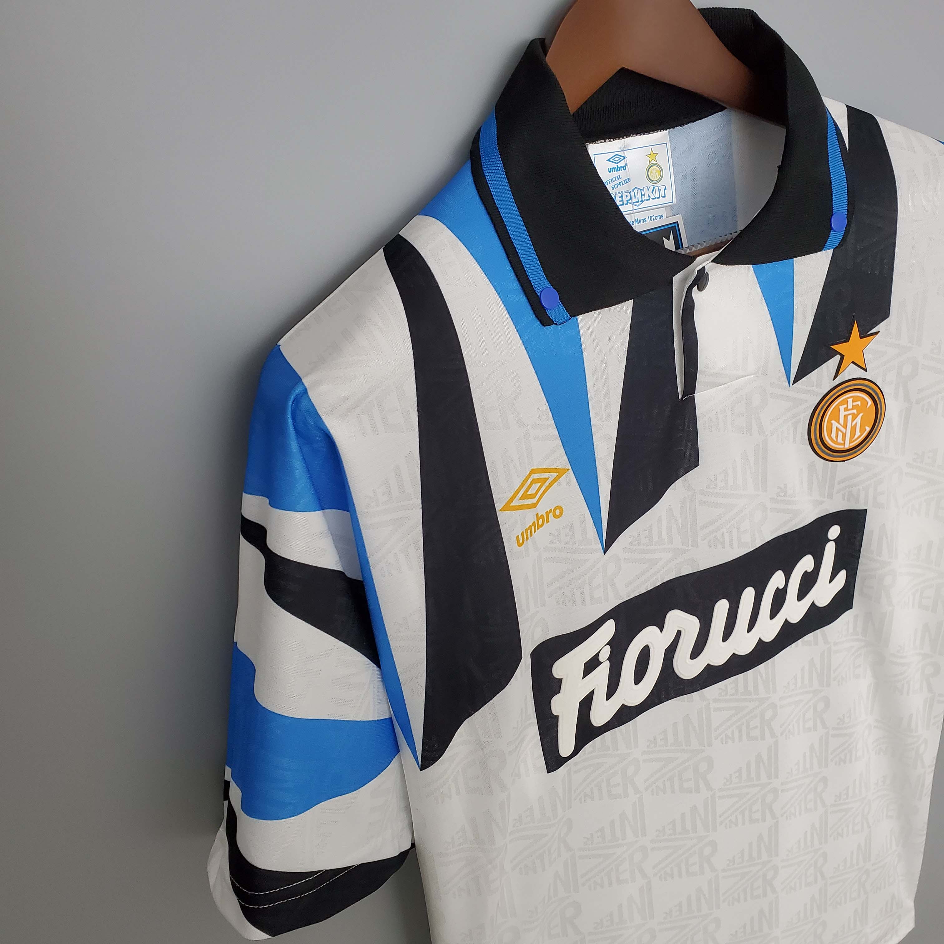 1992/1993 Retro Internazionale Milan Away Football Jersey 1:1 Thai Quality:football jersey mysite: unitedjerseyfootball 邓江浪:football