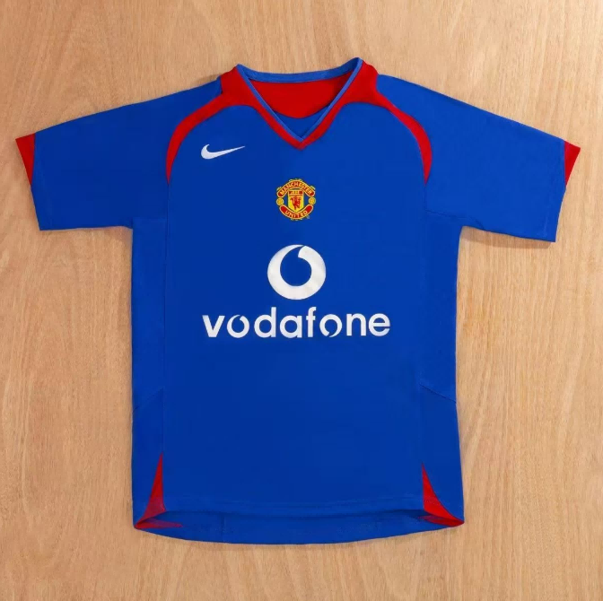 05/06 Retro Manchester United Away Football Shirt-mysite Custom Football Kit- Nextkits