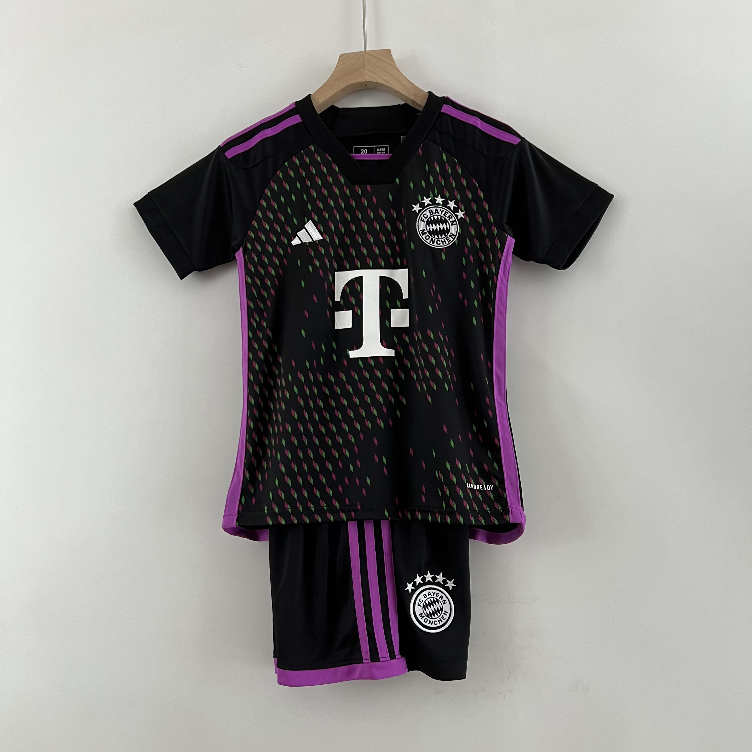 2023/2024 Bayern Munich Away Football Jersey 1:1 Thai Quality Kids Size:football jersey mysite: unitedjerseyfootball 邓江浪:football