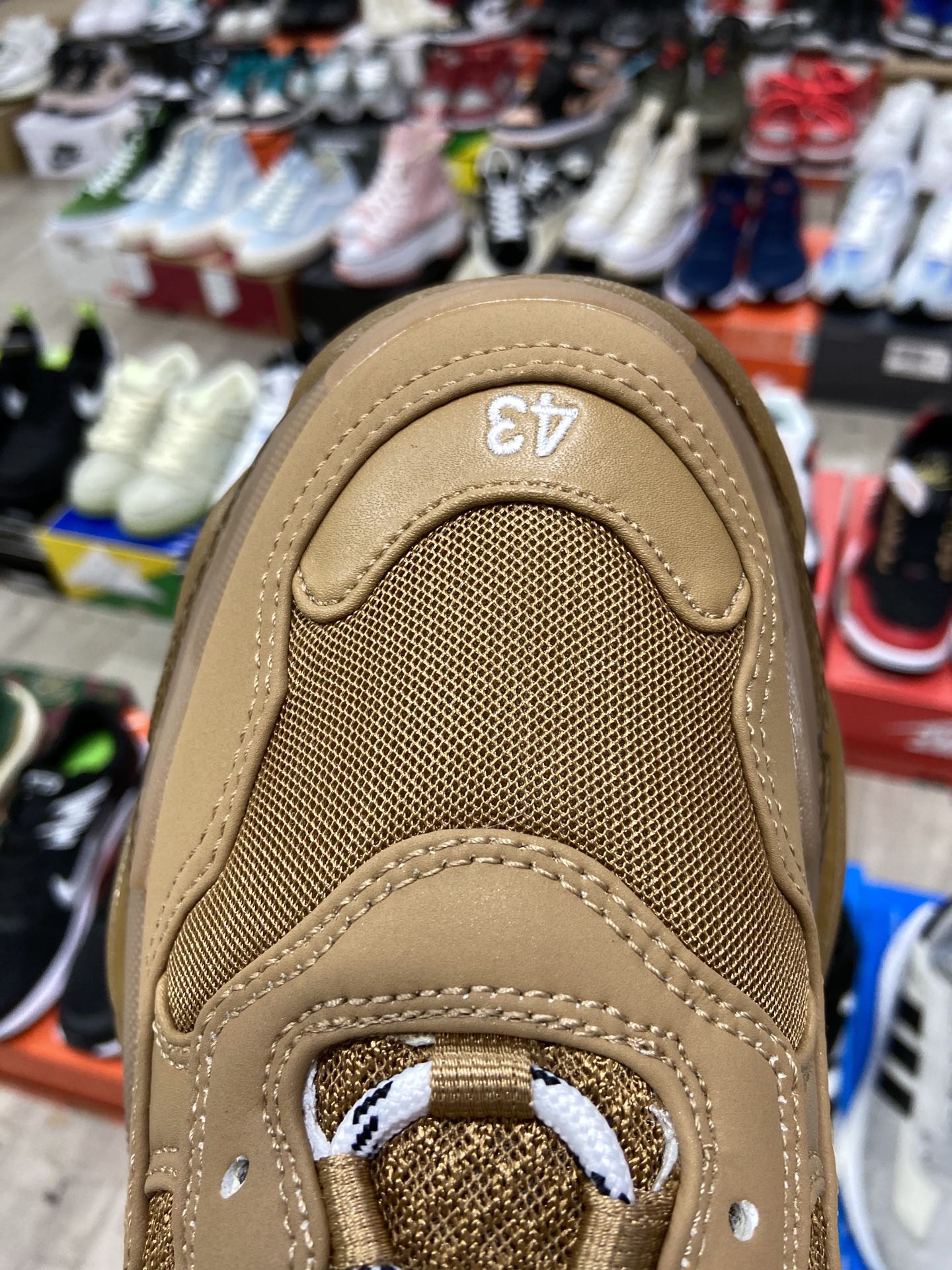 Balenciaga Triple S Sneaker Brown、mysite、Cacoeks