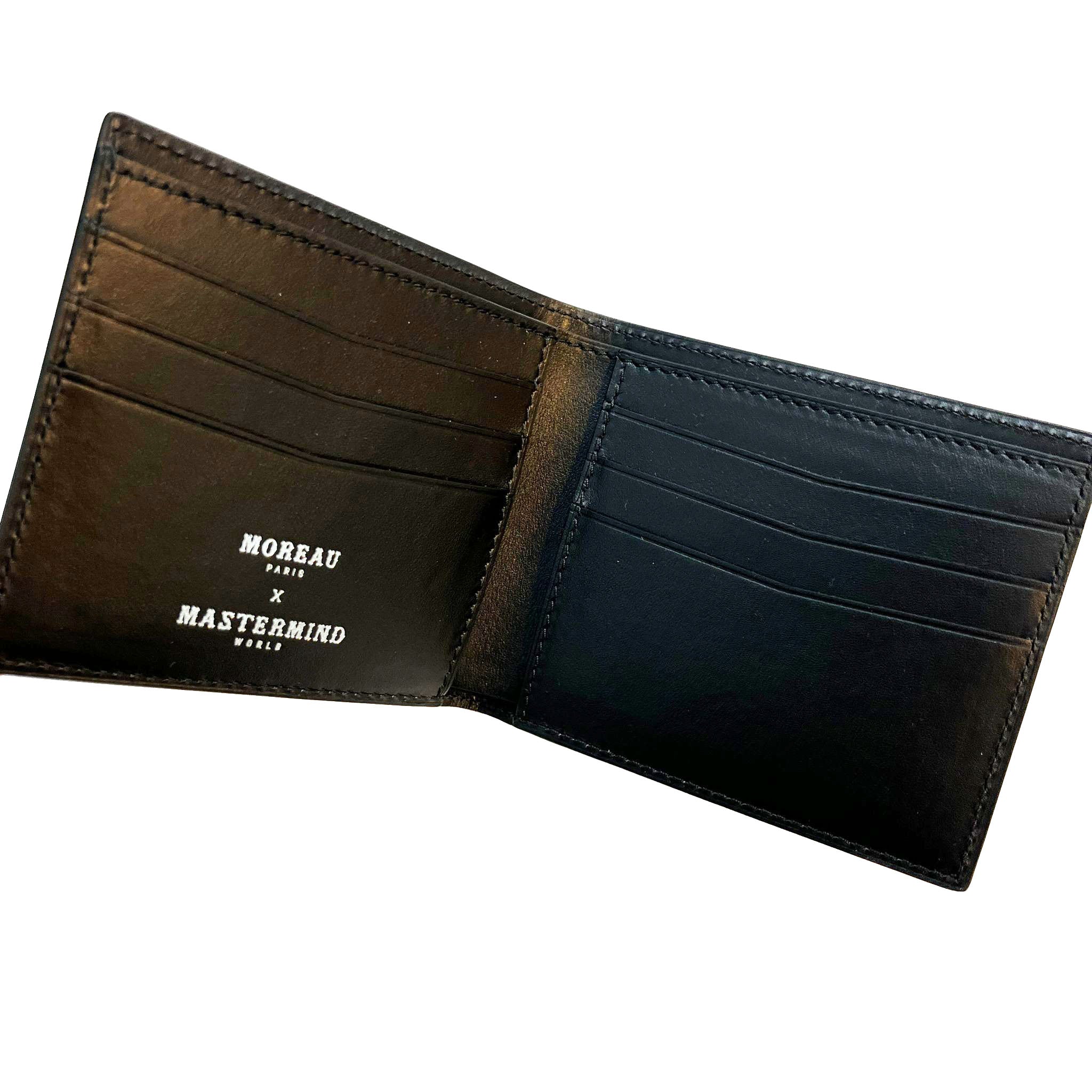 MASTERMIND WORLD x MOREAU PARIS BILLFOLD 6CC