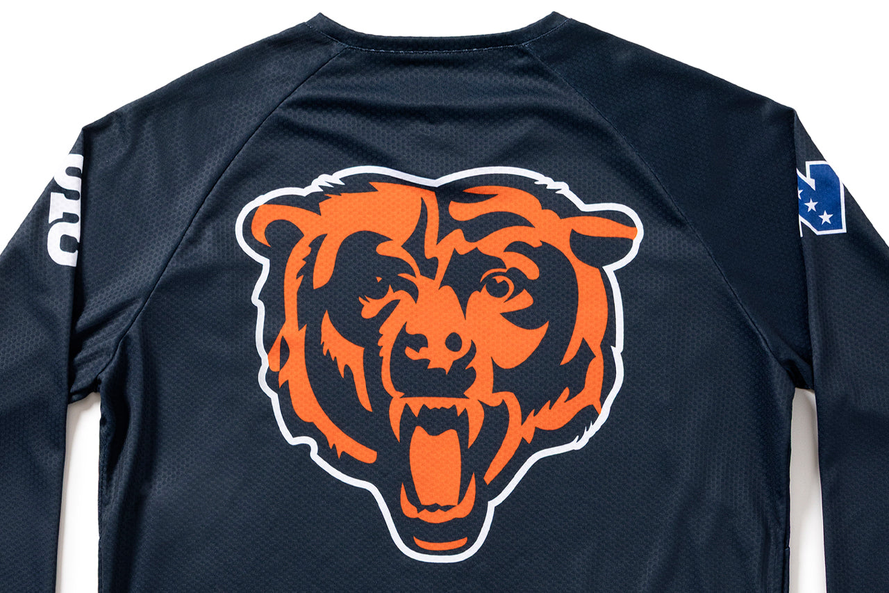 #NFLJ-CHI – NFL Collection | Long Sleeve MTB Jersey – CHI Bears (Size Small, Like-New – Used For Photos)、mySite、bearsvspackers