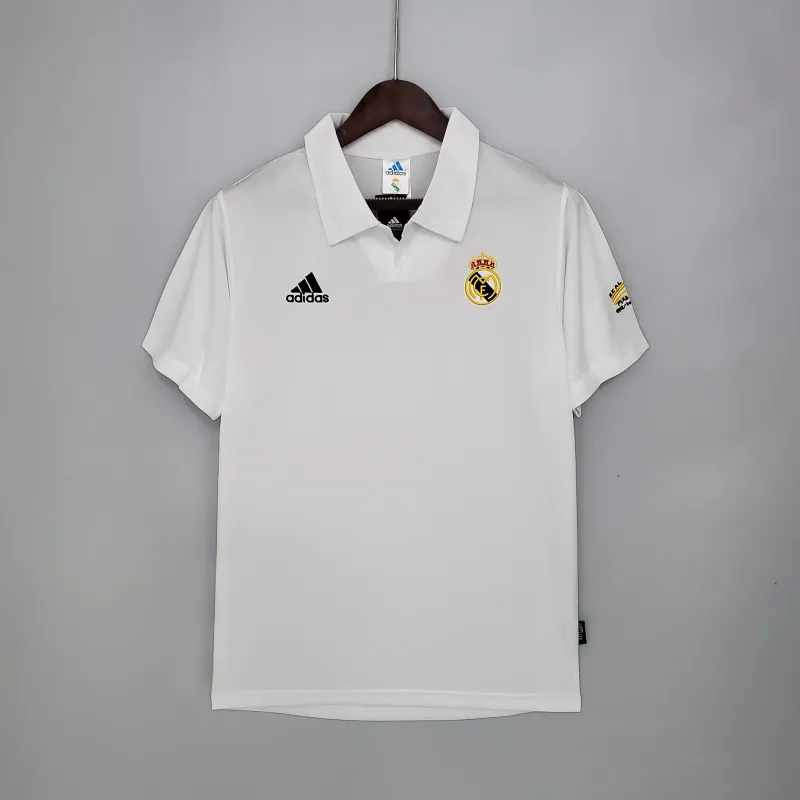 02-03 Real Madrid home soccer jersey-Retro version: Ajax 24-25 Home Stadium Jersey - Fans Version mysite: Adidas luxuryfootballshirts.com: https://www.luxuryfootballshirts.com/