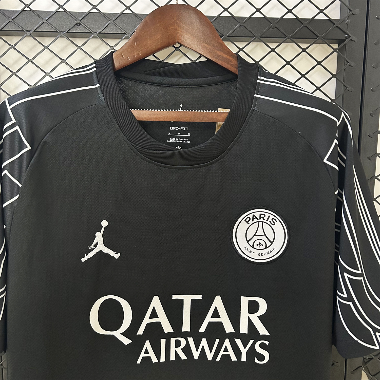 UltraTrikot-Paris Saint-Germain PSG 24-25 Fourth Black Jersey - Fans Version