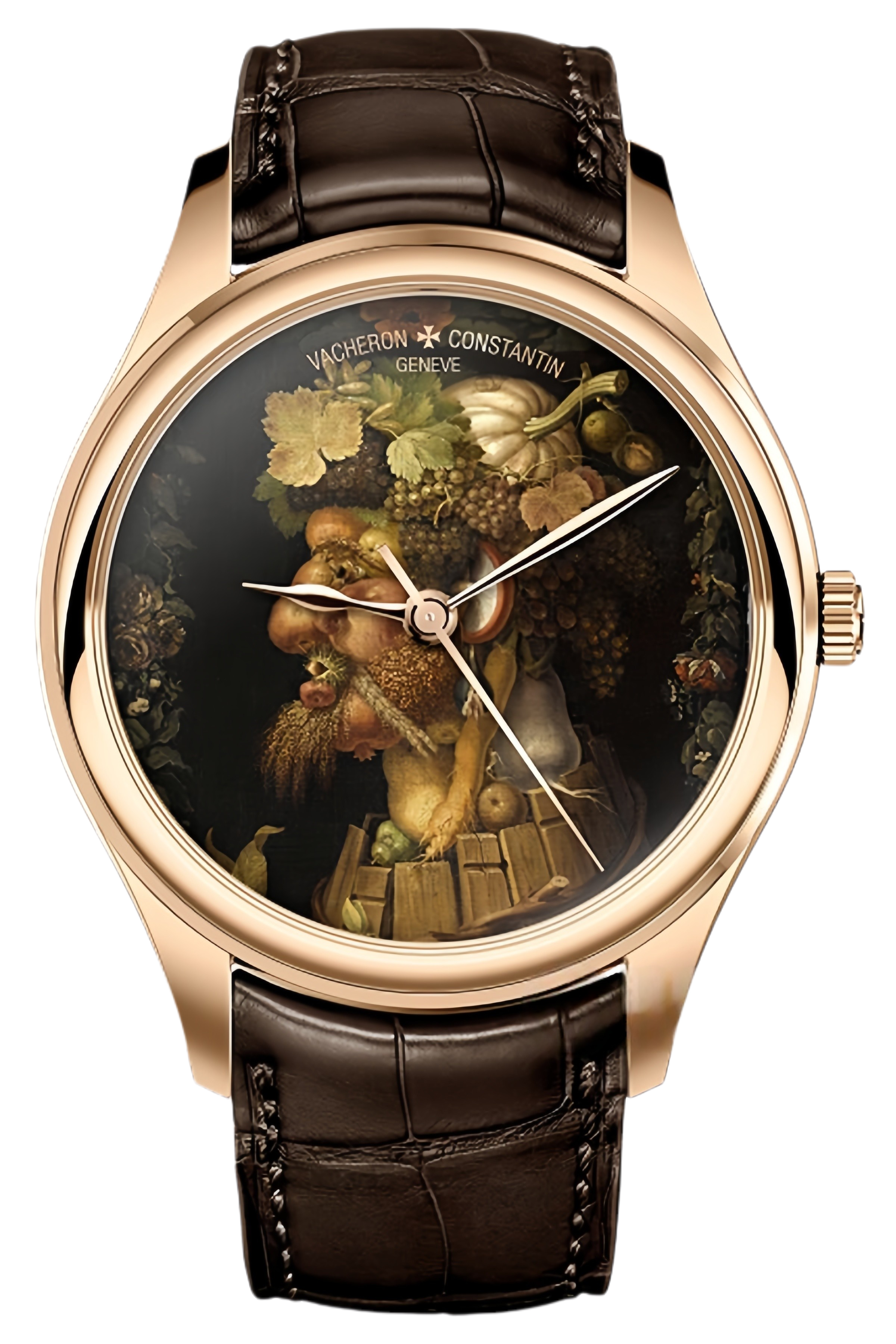 Vacheron Constantin Les Cabinotiers “Gold Hands” Super Clone Watch – Rose Gold Case Custom Dial Swiss Replica