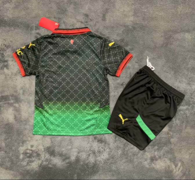 2024/2025 AC Milan Fourth Away Black Soccer Jersey 1:1 Thai Quality Kids Size:football jersey mysite: unitedjerseyfootball 邓江浪:football