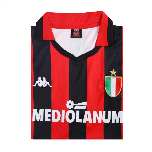 88-89 AC Milan Home soccer jersey- Retro version: Ajax 24-25 Home Stadium Jersey - Fans Version mysite: Adidas luxuryfootballshirts.com: https://www.luxuryfootballshirts.com/