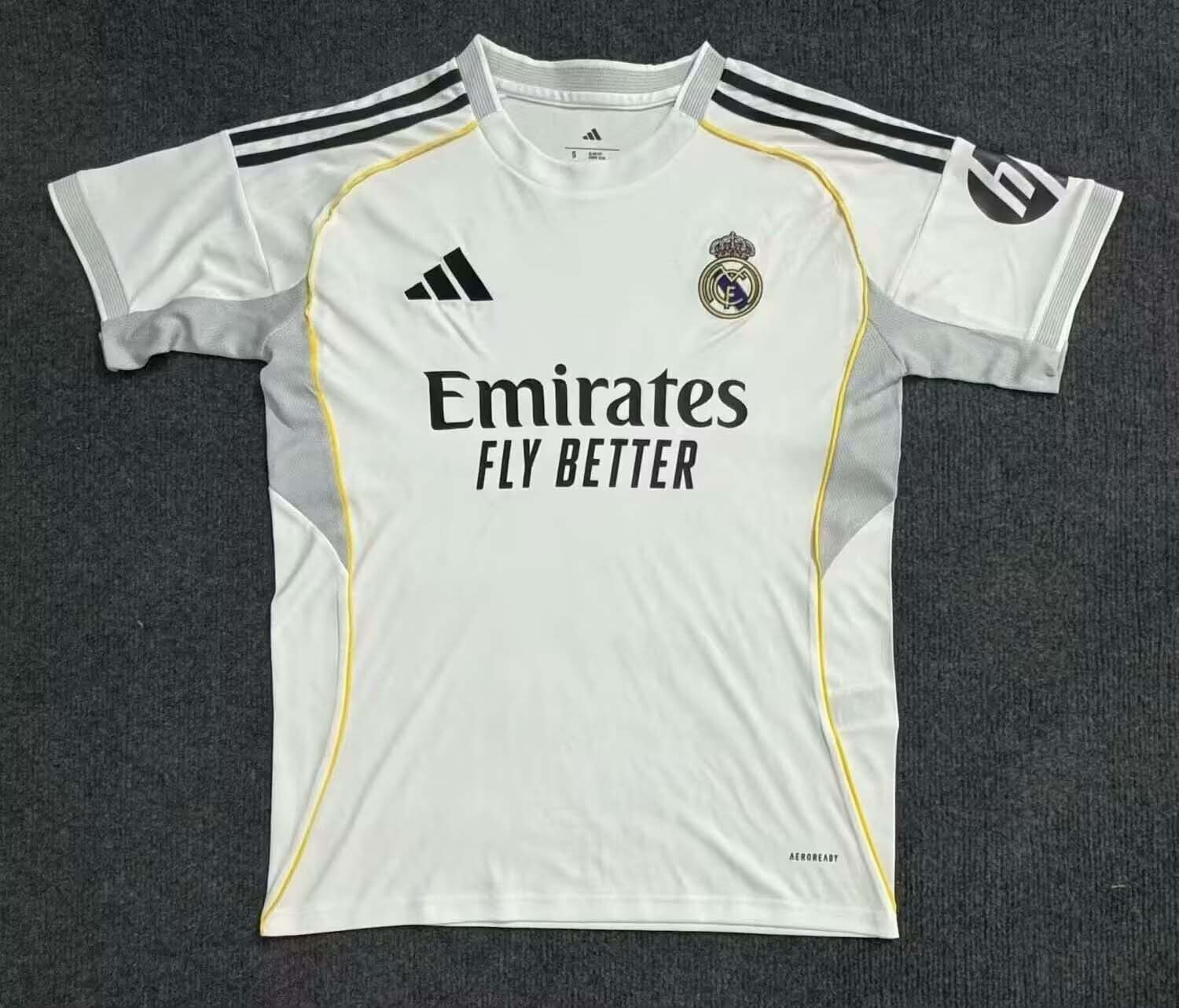 2025/2026 Real Madrid Home Football Shirt 1:1 Thai Quality:football jersey mysite: unitedjerseyfootball 邓江浪:football