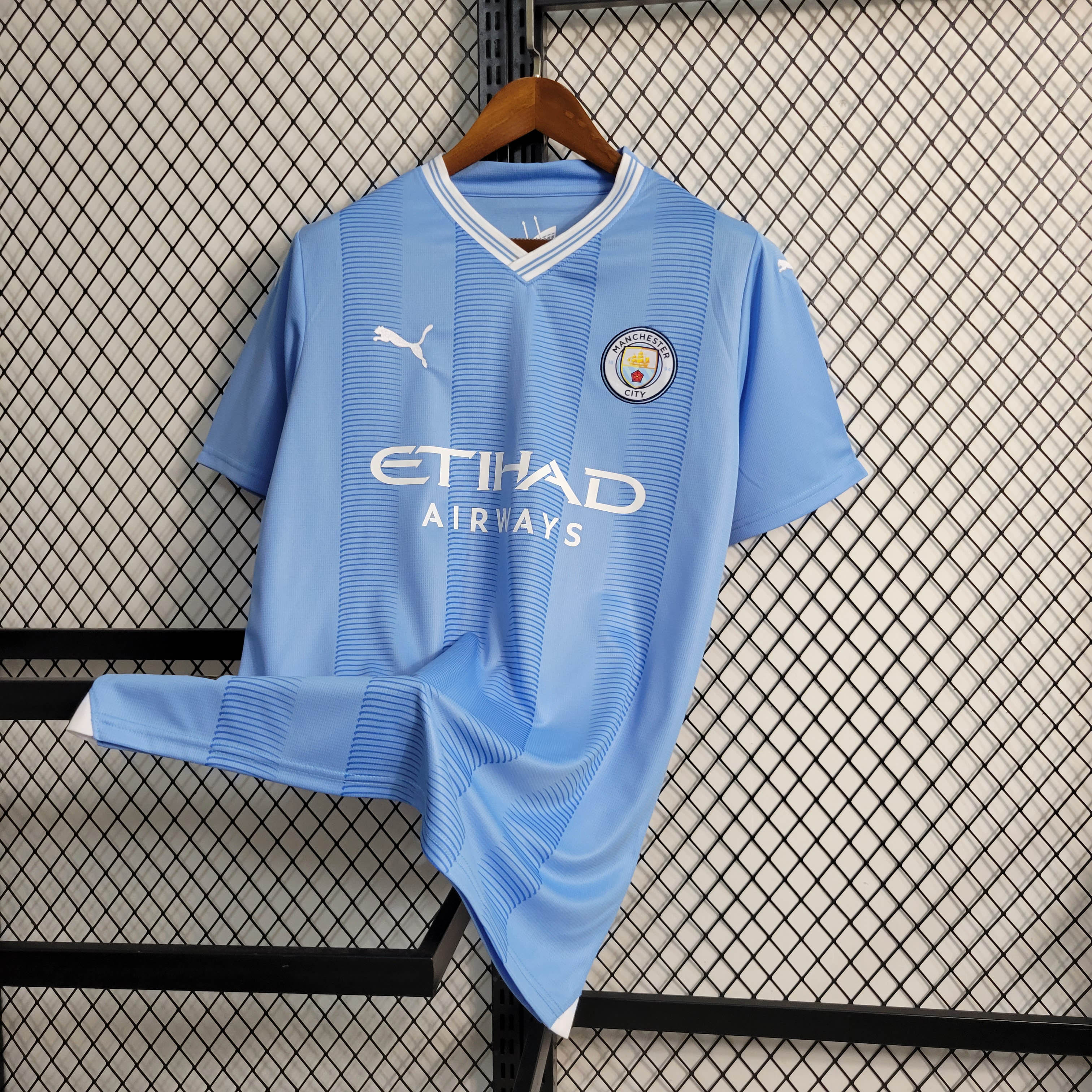 2023/2024 Manchester City Home Football Shirt 1:1 Thai Quality:football jersey mysite: unitedjerseyfootball 邓江浪:football