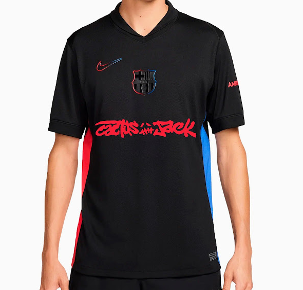 24/25 Barcelona Travis Scott Away Football Shirt-mysite Custom Football Kit- Nextkits