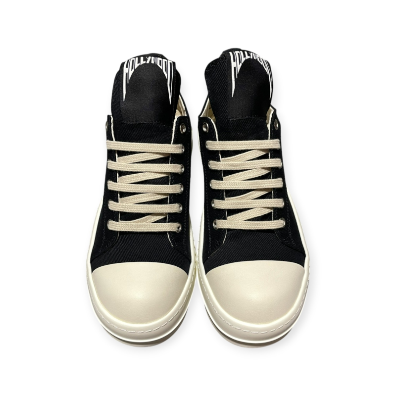Rick Owens DRKSHDW Hollywood Sneaker in Black、mysite、Cacoeks
