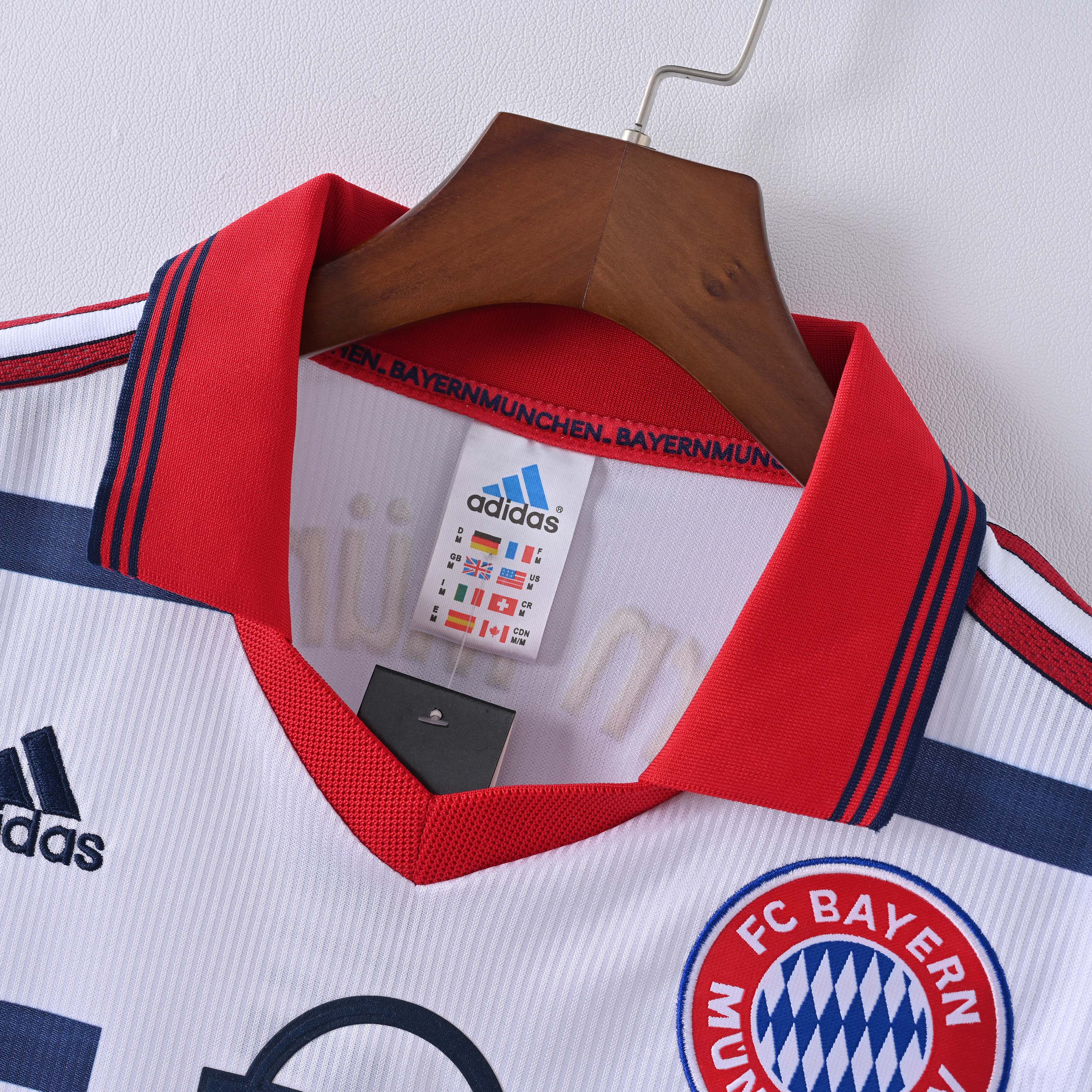 1998/2000 Retro Bayern Munich Away Football Jersey 1:1 Thai Quality:football jersey mysite: unitedjerseyfootball 邓江浪:football