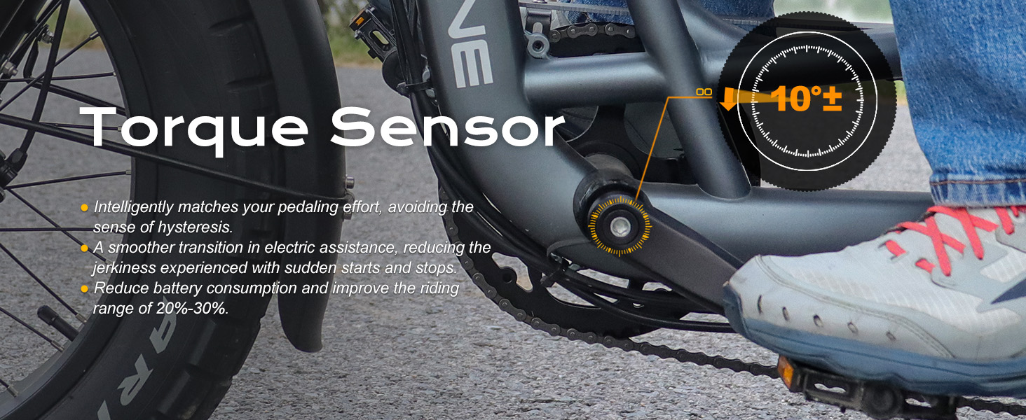 Meetone Tour electric tricycle torque sensor