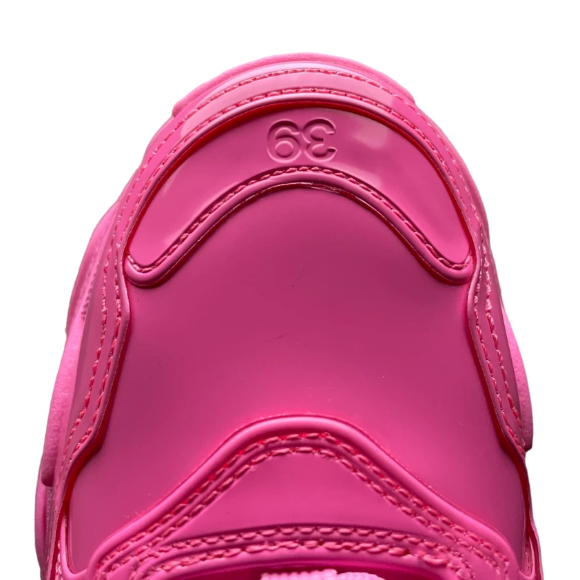 Balenciaga Triple S Sneaker In Patent Pink、mysite、Cacoeks