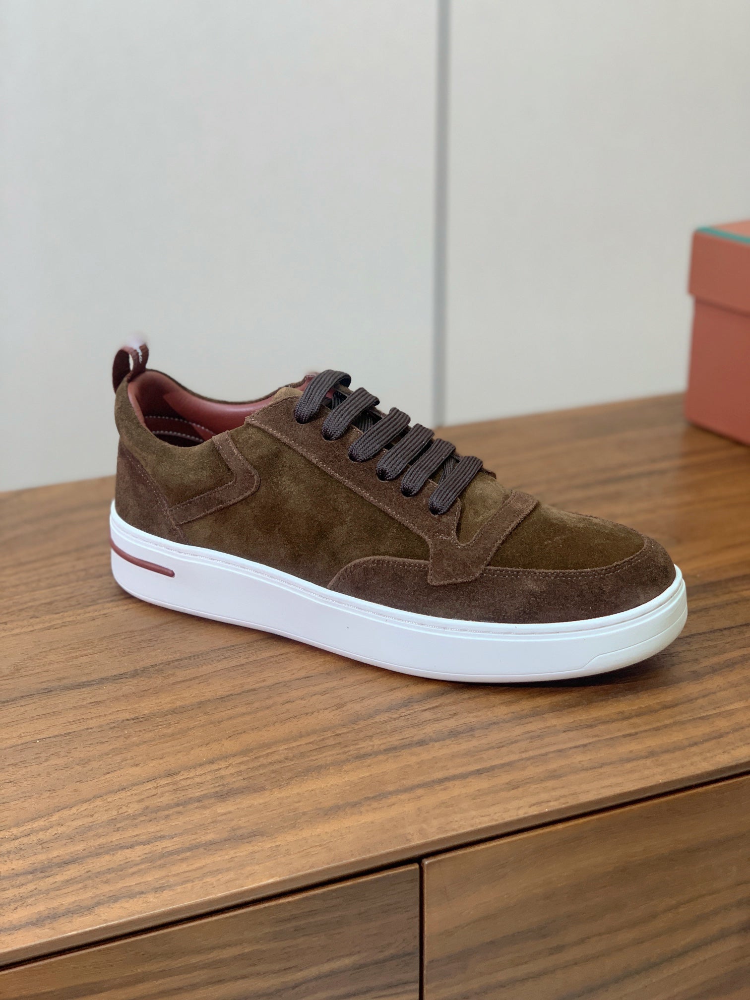 LP NEWPORT WALK SNEAKERS BROWN SUEDE、mysite、Cacoeks