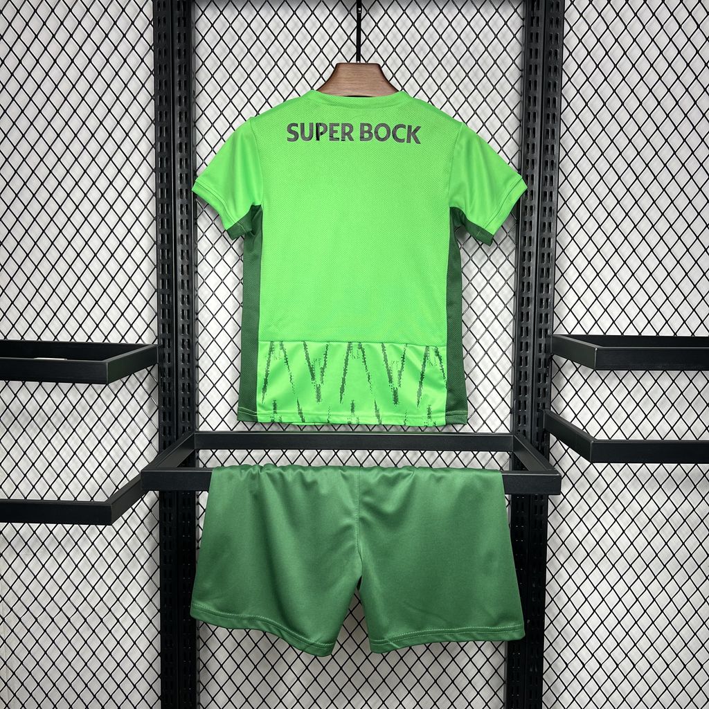 JerseysGala.com | Sporting CP Portugal 24-25 Third Kids Kit -Customize Name, Number and Patch | Worldwide Shipping