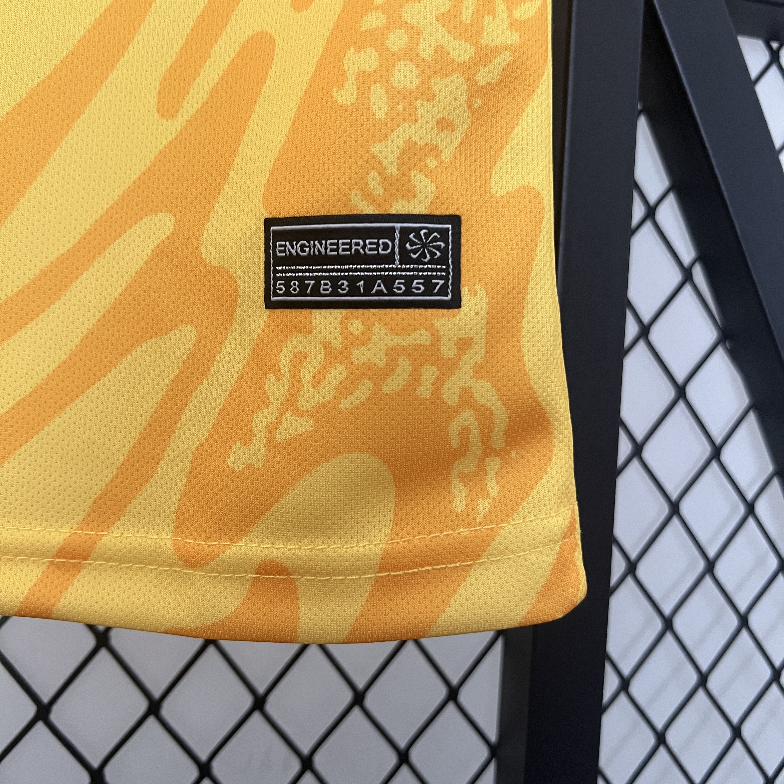 Higojerseys-Portugal 2024 Yellow Goalkeeper Jersey - Fans Version