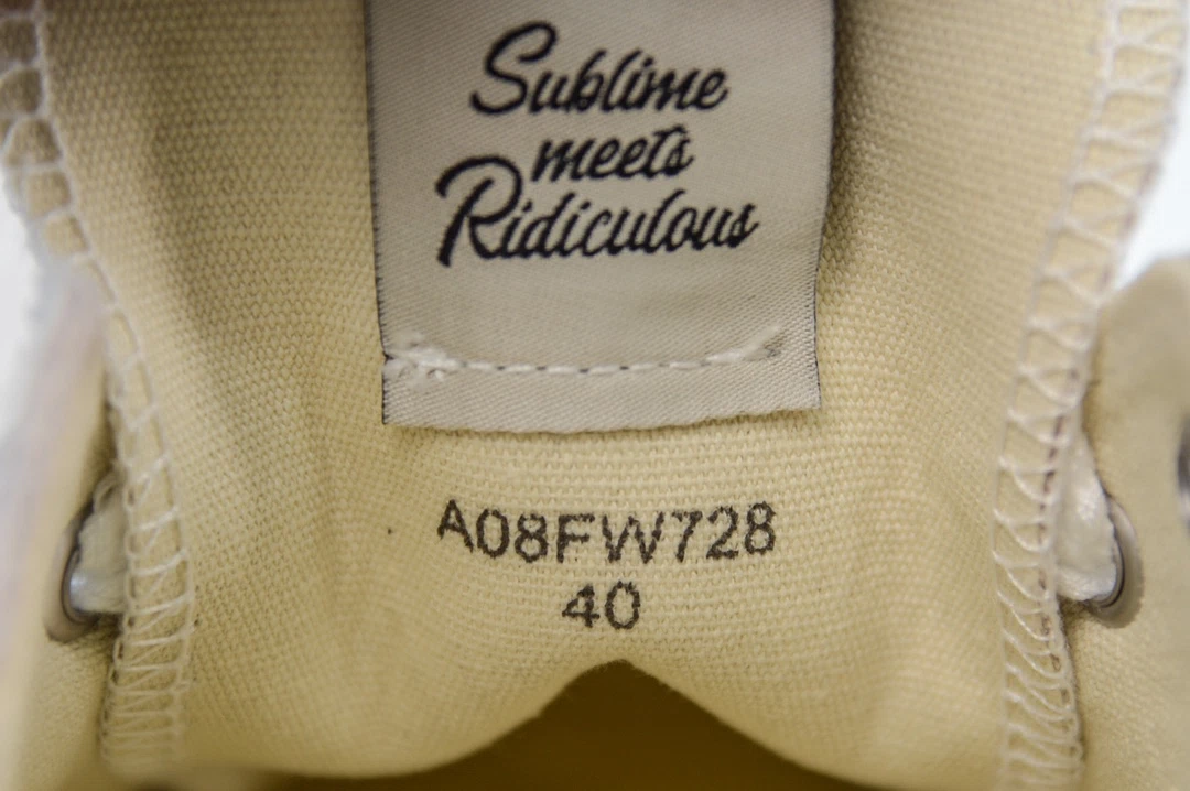 Maison Mihara Yasuhiro Hank OG Sole Canvas Low-top Sneaker White、mysite、Cacoeks