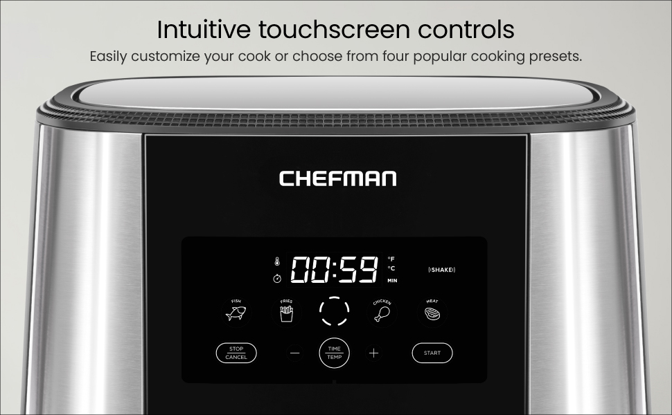 intuitive touchscreen controls