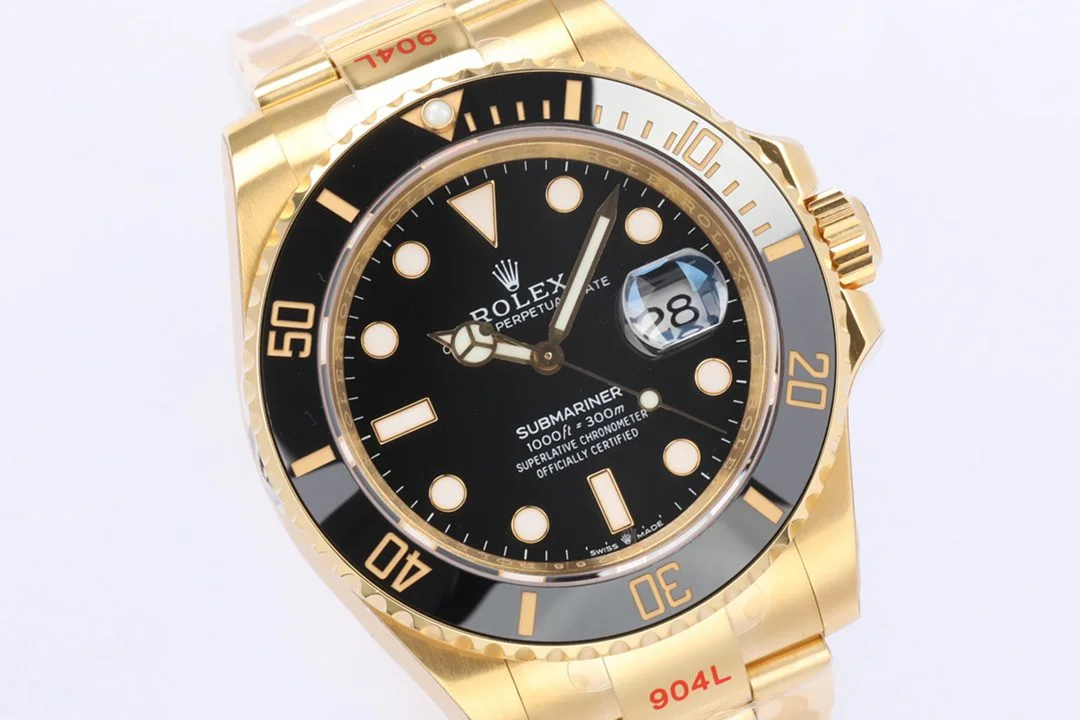 EW厂Rolex劳力士潜航者型系列m126618ln-0002(全金黑水鬼)潜水腕表- AMO Watch