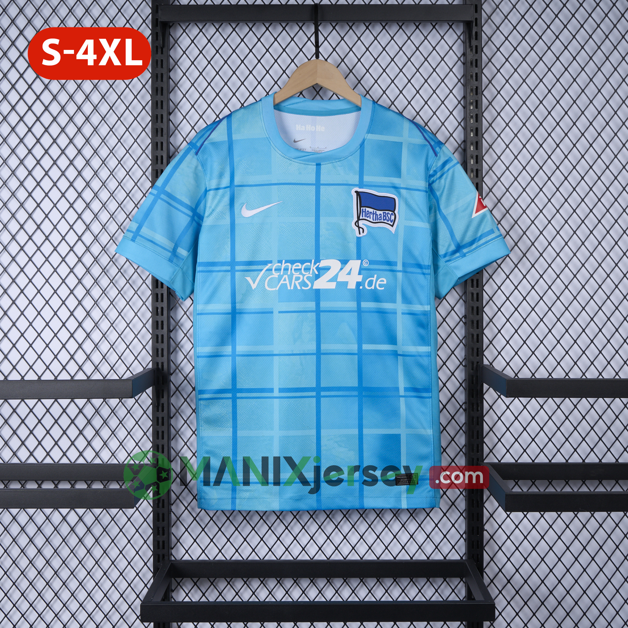 ManixJersey.com | Hertha BSC 24-25 Third Jersey - Fans Version -Customize Name, Number and Patch | Worldwide Shipping