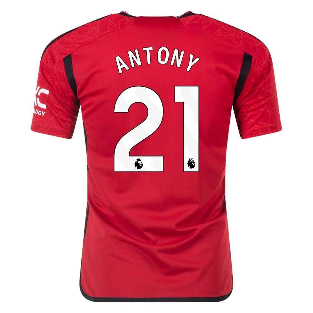 23/24 Manchester United #21 Antony Home Jersey-mysite Custom Football Kit- Nextkits